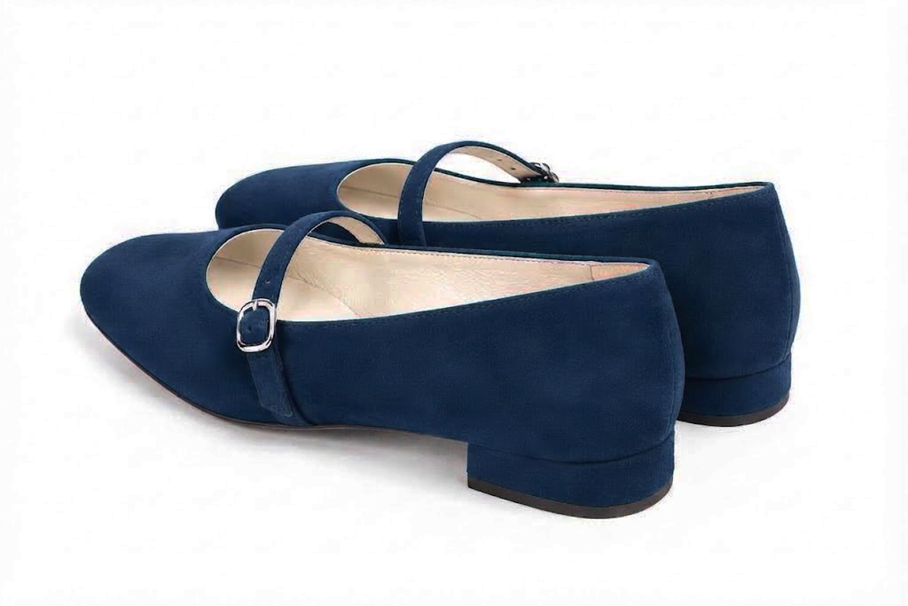 Women's   ballet flats with  and  - Rear view
